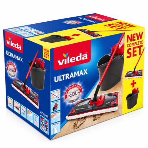 Vileda Ultramax – grindų plovimo rinkinys