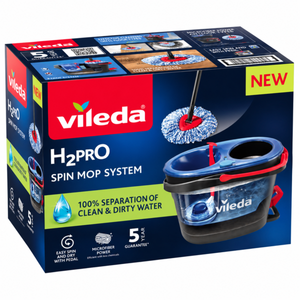Vileda H2prO – grindų plovimo rinkinys