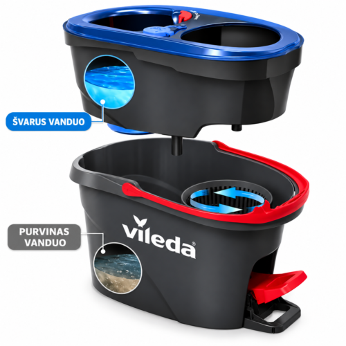 Vileda H2prO – grindų plovimo rinkinys